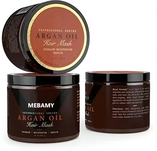 Natural Sulfate Free Professional Repair Hair Mask Protein Keratin Damaged Hair Care Argan Oil Hair Repair Mask