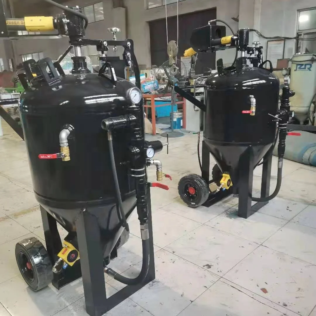 Новинка, аппарат для влажной взрывной обработки без пыли