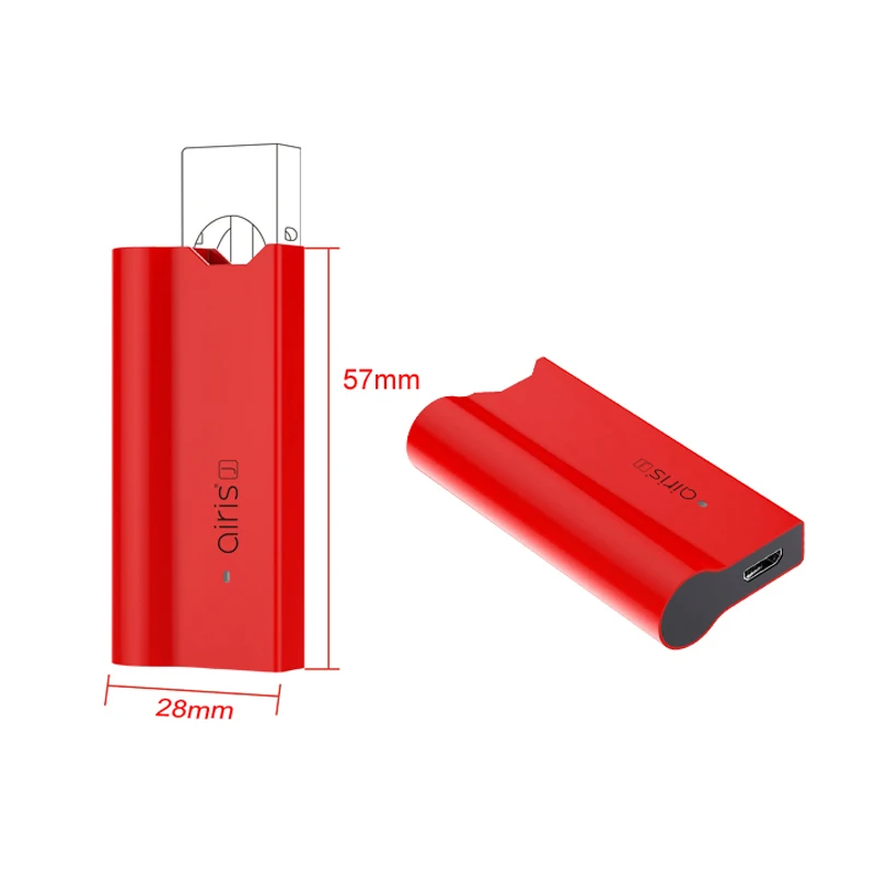 
Airis J Vape Pod Kit Ultrathin Rechargeable 420mAh Mini Vape Pen Atomizer Universal Pods Vaporizer 