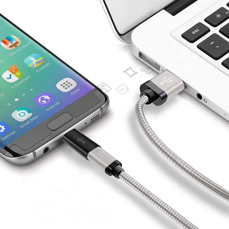 USB Type C Female to Micro USB Male adapter Convert Connector Support Charge Sync for Galaxy