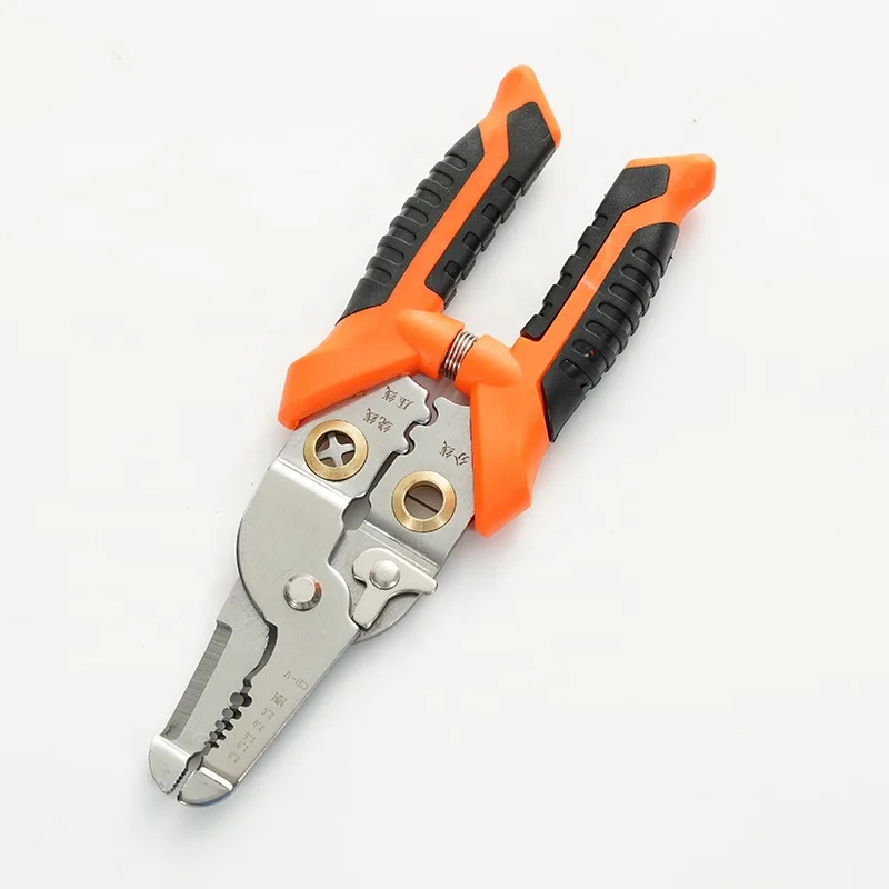 Multi-Function Combination Wire Cutter Pliers Industrial Grade Cutting Electric Crimping Fishing Vise Plier