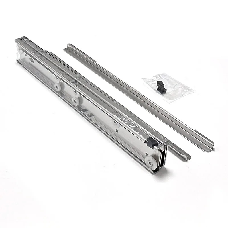 304 stainless steel freezer slide rail freezer drawer rail catering equipment guide rail GT013 screw extended type