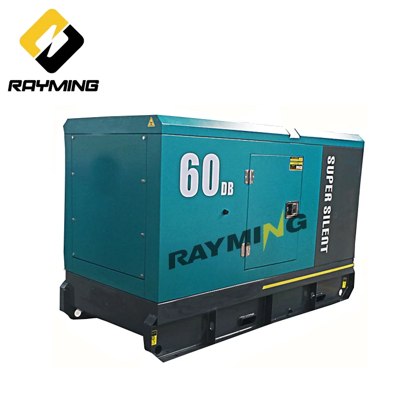 China OEM 100kw electric soundproof 3 phase generators set power plant 125 kva diesel generator with brand engine for sale