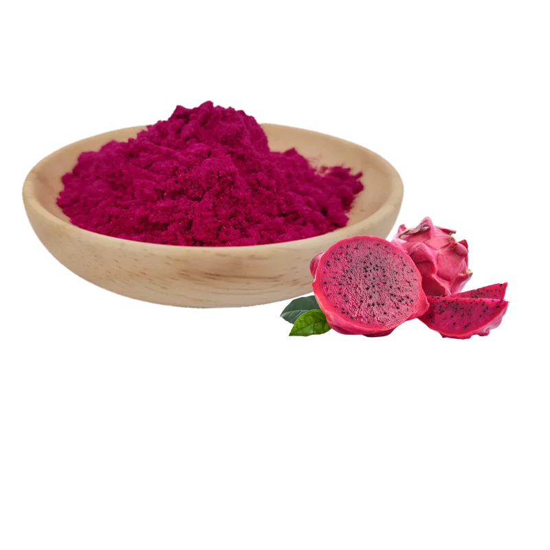 High Quality 100% Natural Spray Dried Red Dragon Fruit Powder For Sale