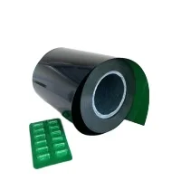 China Factory 0.25mm 0.30mm 0.35mm PVC Rigid Film Rolls for Pharmaceutical Packaging