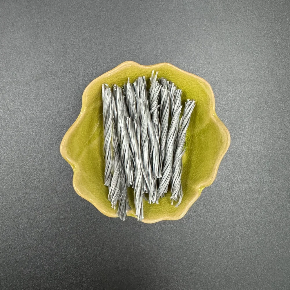 High Strength Polypropylene Fiber Twisted Bunchy Form for Concrete Reinforcement in Construction Projects with Better Dispersion