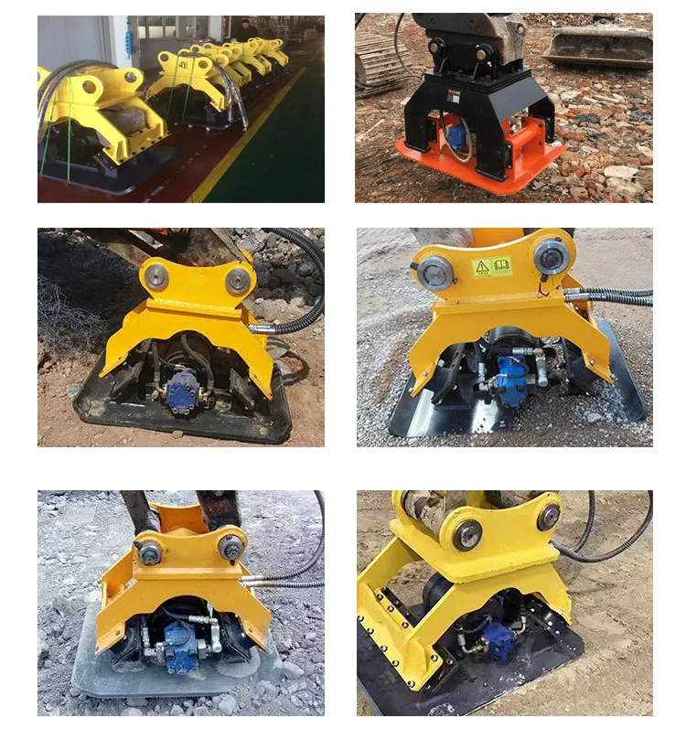 Hot Sale Hydraulic Vibratory Concrete Vibrator Mini Stone Vibrating Plate Compactor