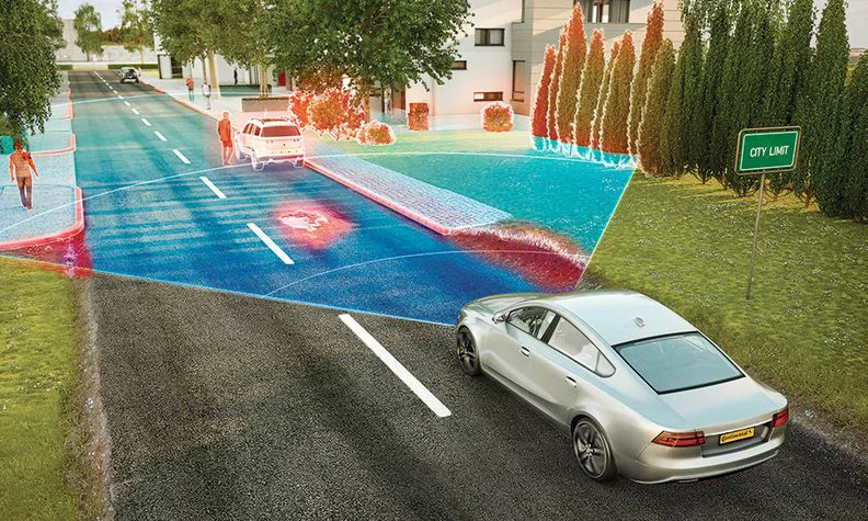 77Gzh 4D Millimeter Wave Radar detector and laser radar automobile interconnected products 4D imaging radar for vehicle ADAS