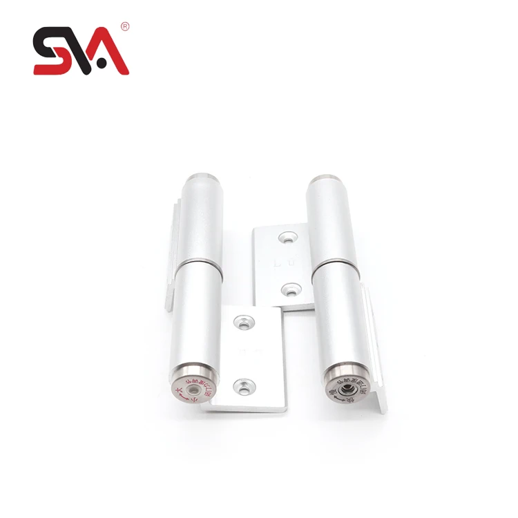 SVA-D-34 All Kinds of Aluminum Alloy Wooden Doors Accessories Stainless Steel 304 Hydraulic Damping Glass Door Pivot Hinge