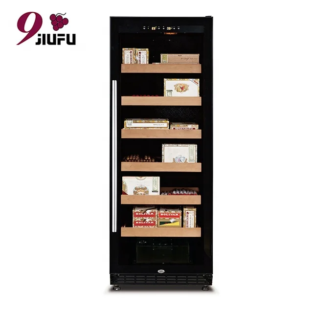 Cigar humidor with Spain Cedar wood Display shelves Cigar cooler cabinet