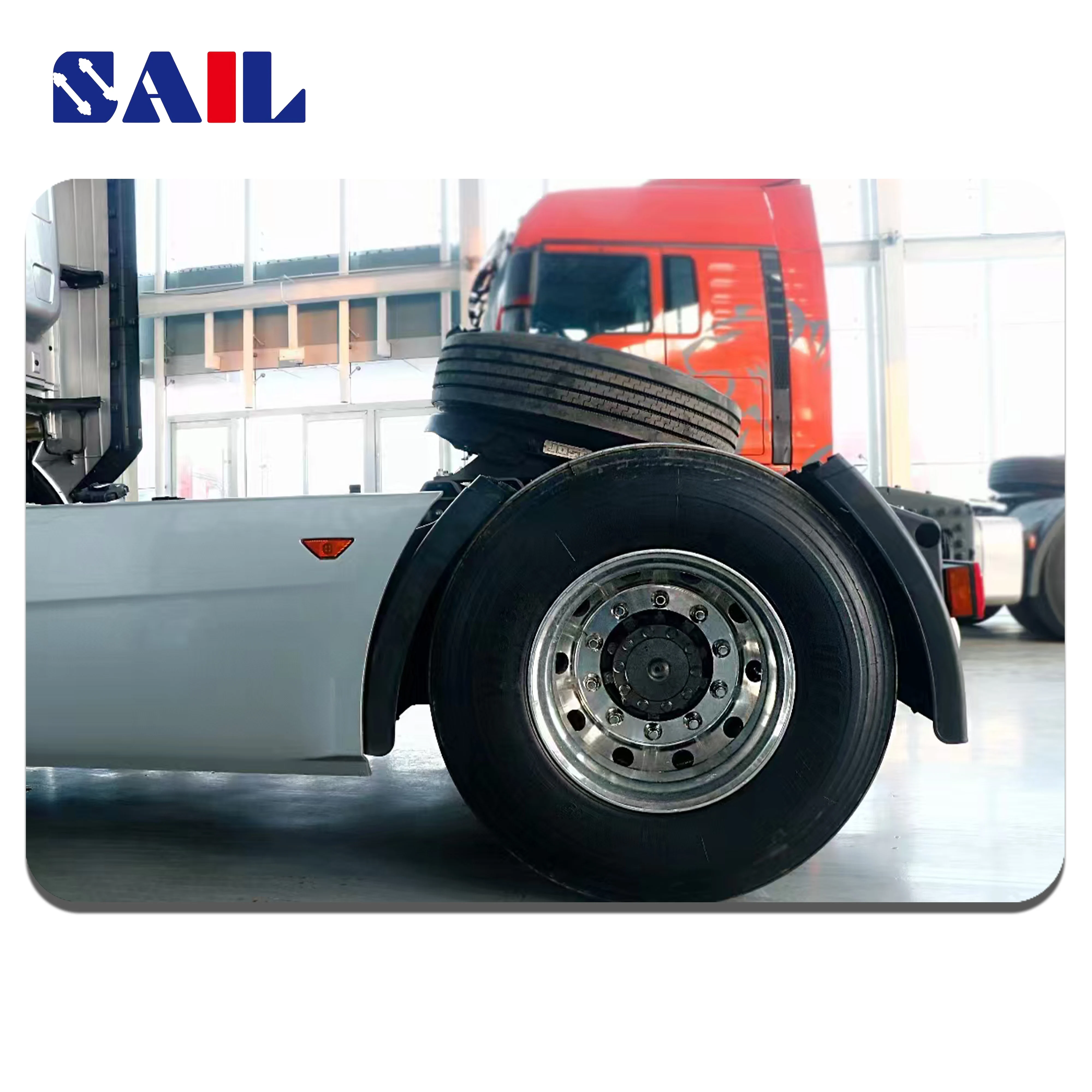 SAIL Utilized HOWO  Tractor Semi Trailer Truck Head 370hp Tractor Truck for Sale