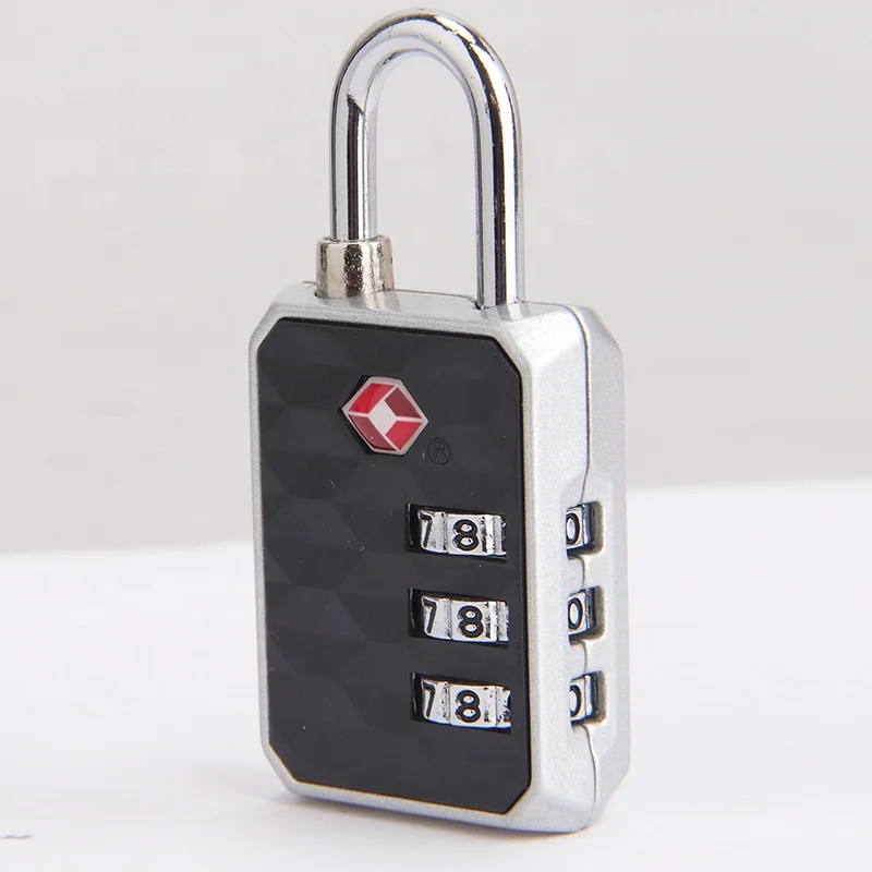 Wholesale 3-Dial Combination Travel TSA Luggage Lock