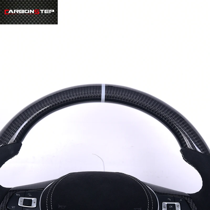 Carbon Fibre Steering Wheel Suitable For VW MK7 Lamando Scirocco Custom Wheels