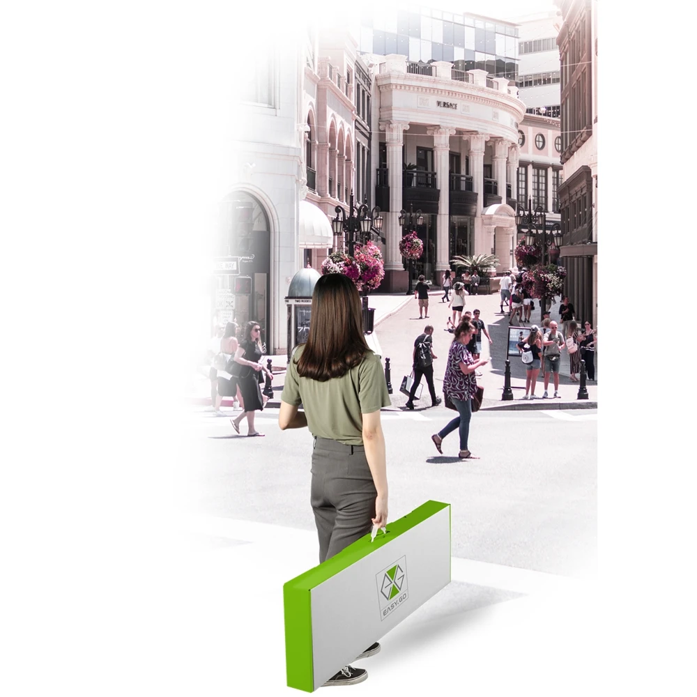 Fabric light box  wall-mounted ceiling hang outdoor or indoor fabric light box free standing light box display