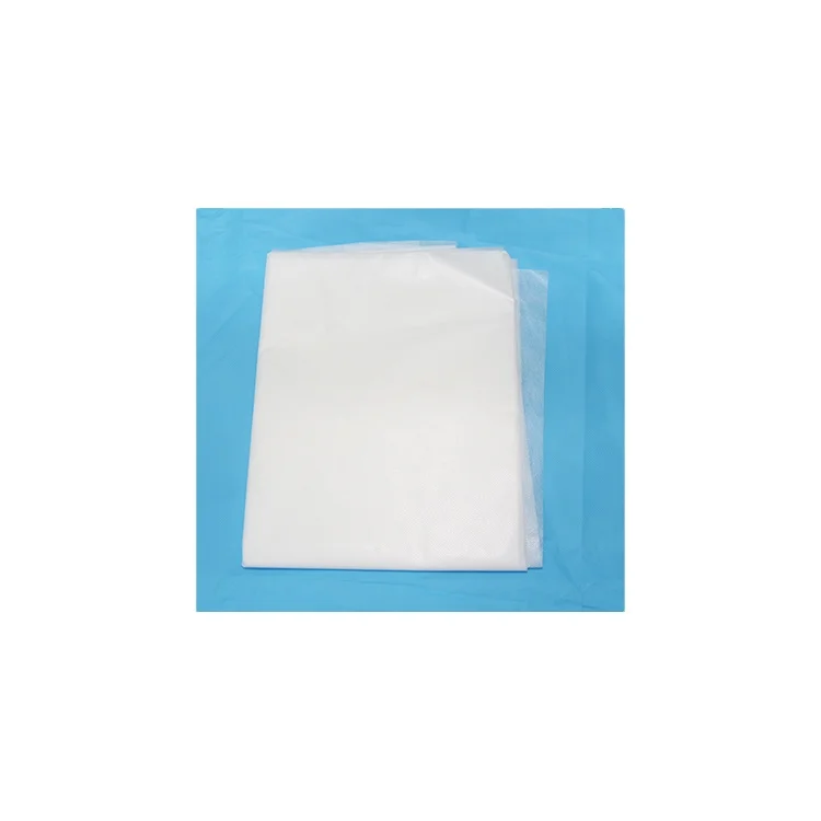 PE coated bed sheet for disposable use