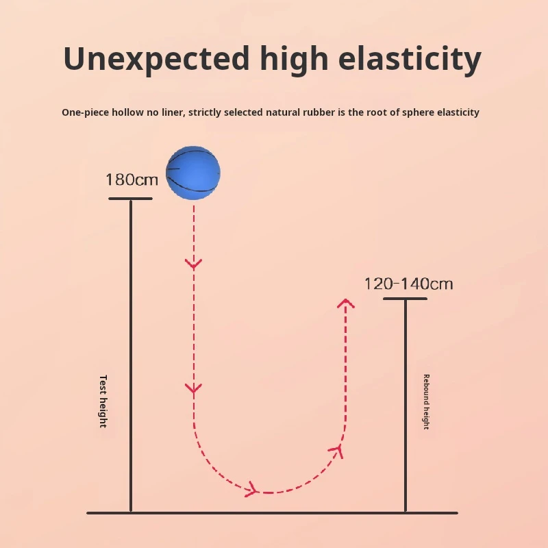 Hot Sell Hollow Pink Rubber Hight Bouncing Ball 6cm Bounce Squash Ball mini Basketball Customs promotional Toys Wholesale