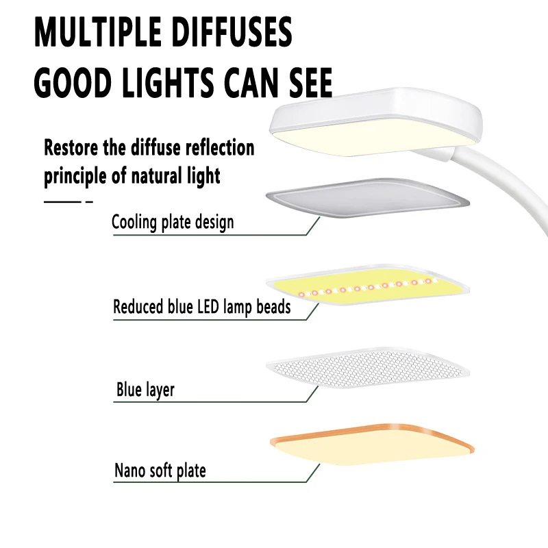 Wholesale Book Foldable Wireless Lampe De Led Cordless Battery Rechargeable Bedside Study Reading Light/desk Lamp/table Lamp