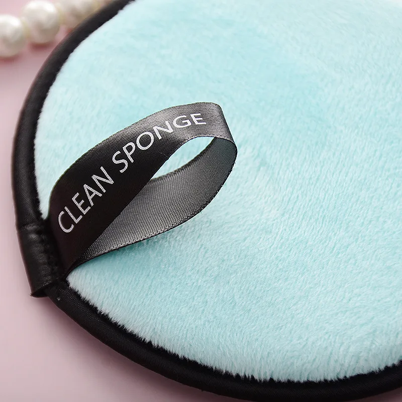 Wholesale beauty soft anti bacteria makeup remover facial puffs microfiber face towel