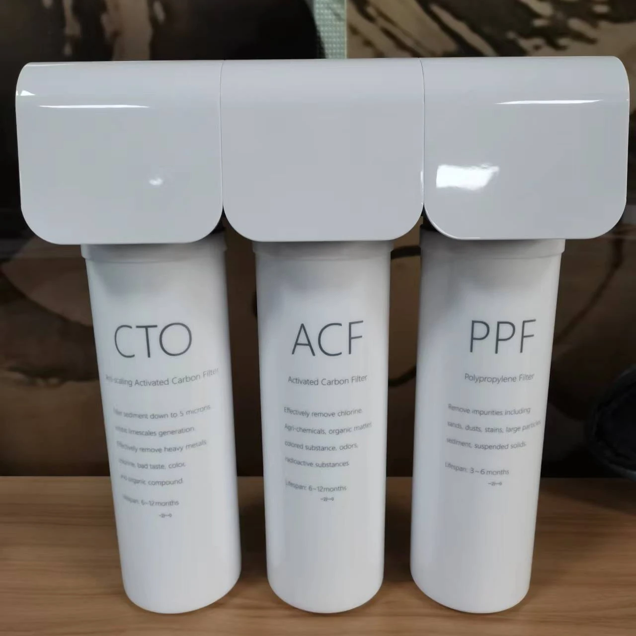 PRE-FILTERS Activated Carbon Nano Total Water Filter System Water Filter Inox Counter Top Nobana Water Filter P9 Manual CN;HUN