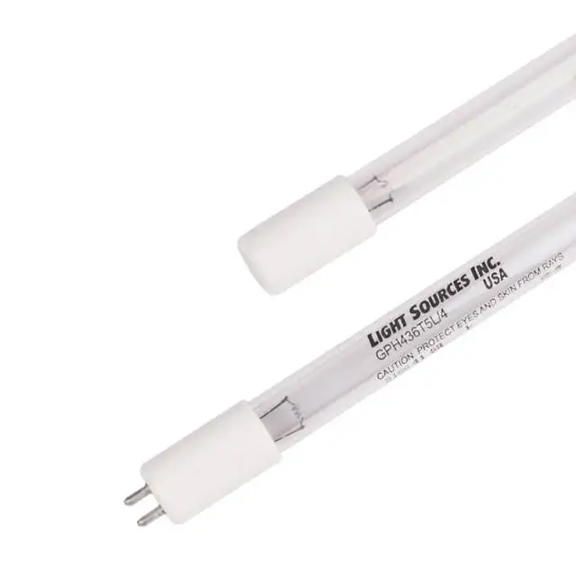 LightSources Tube GHO436T5L Lamp Power 48W 60V 800mA Quartz T5 Germicidal Lamp Light