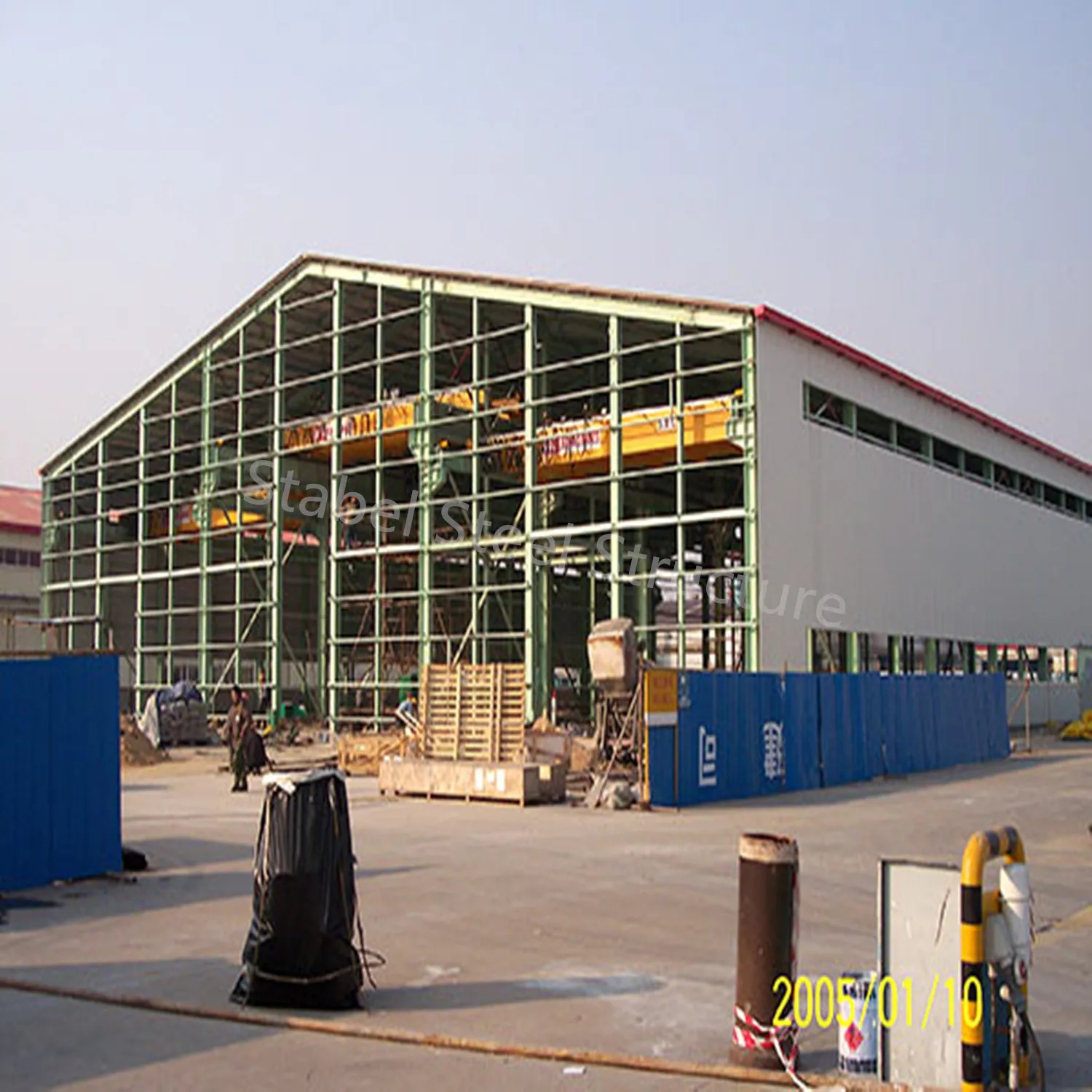 Modern Design Prefab Framework Light removable Steel Structure Warehouse metal steel building prefab