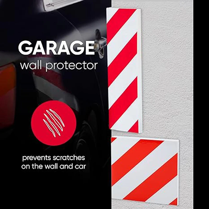 Garage Wall Protector Set- Garage Car Door Protectors and  Corner Wall Bumper Guards- Adhesive Foam Padding Wall Guard Multipack