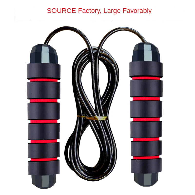 Wholesale of Iron Donkey Steel Wire Jumping Rope Fitness and Weight Carrying Training Student Speed Jumping Rope
