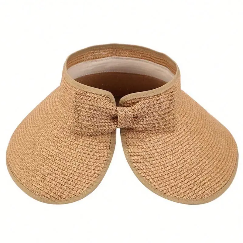 
Foldable Sun Visor Hats For Women Summer Wide Brim Hat UV Protection Cap 