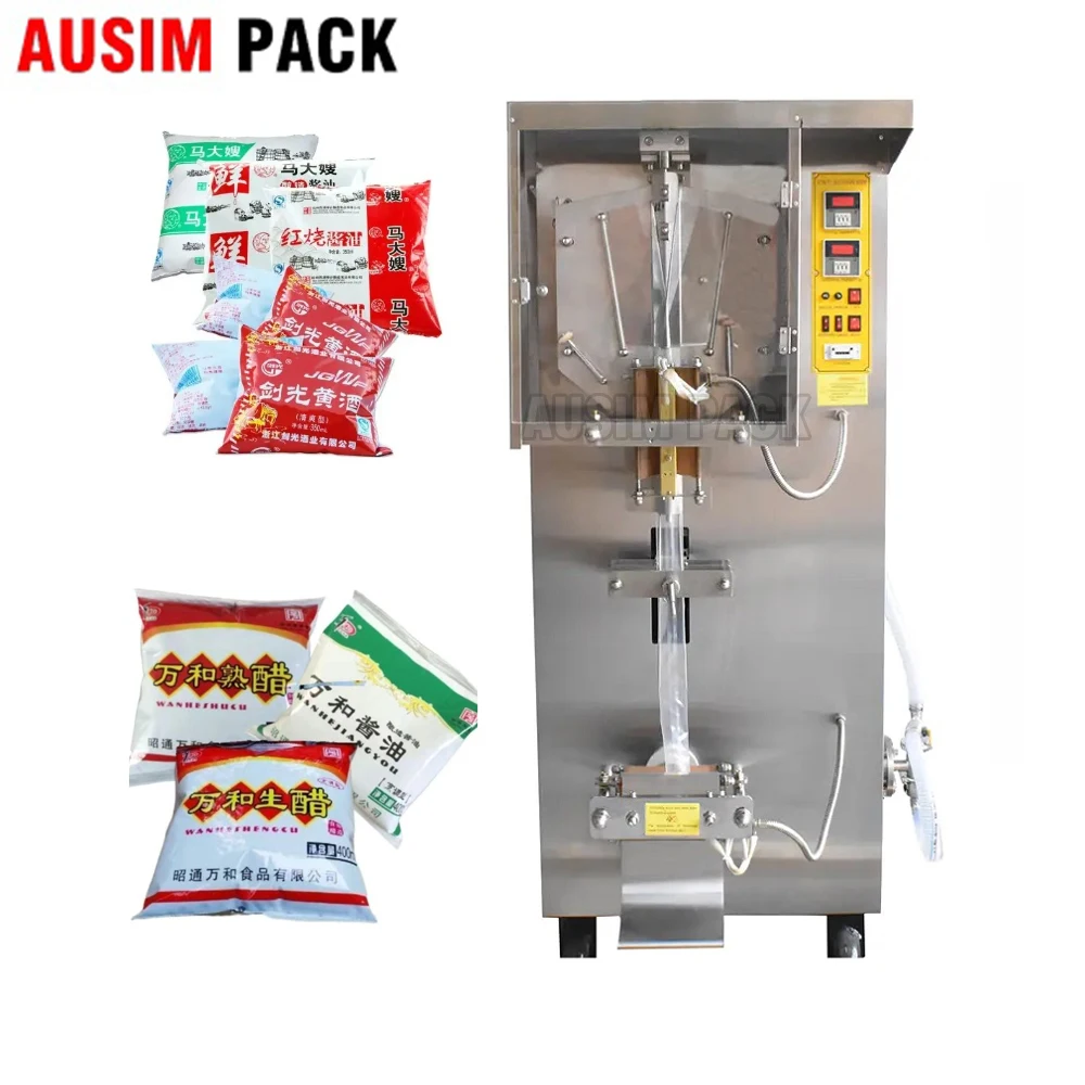 High quality sachet bag water or juice filling and sealing machine sachet water packaging machine production line