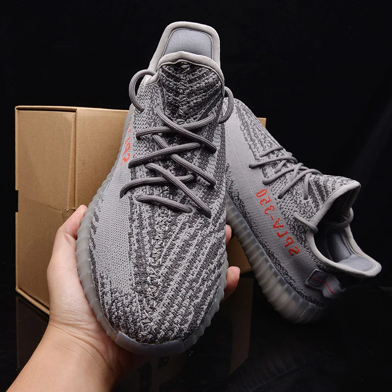 
350 V2 yeezy 350 v2 Non-reflective 1:1 High quality black and Asriel light Yeezy men shoes sneakers 