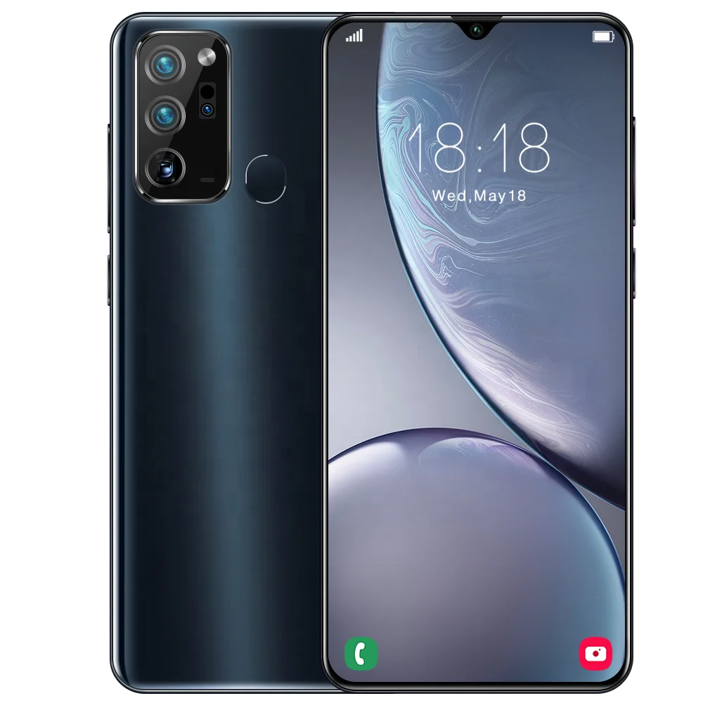  2021 горячая Распродажа Note20U 8 ГБ + 256 6 дюймовый AMOLED экран Android 10 0 оригинальный смартфон разблокированный сотовый телефон с двумя