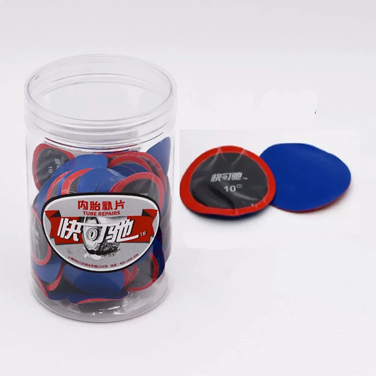 Round Units Hand Tool Tubeless car Tire Repair Cold Patch Tire Patch Made of Durable Rubber Cold Patch for Cars Repairing