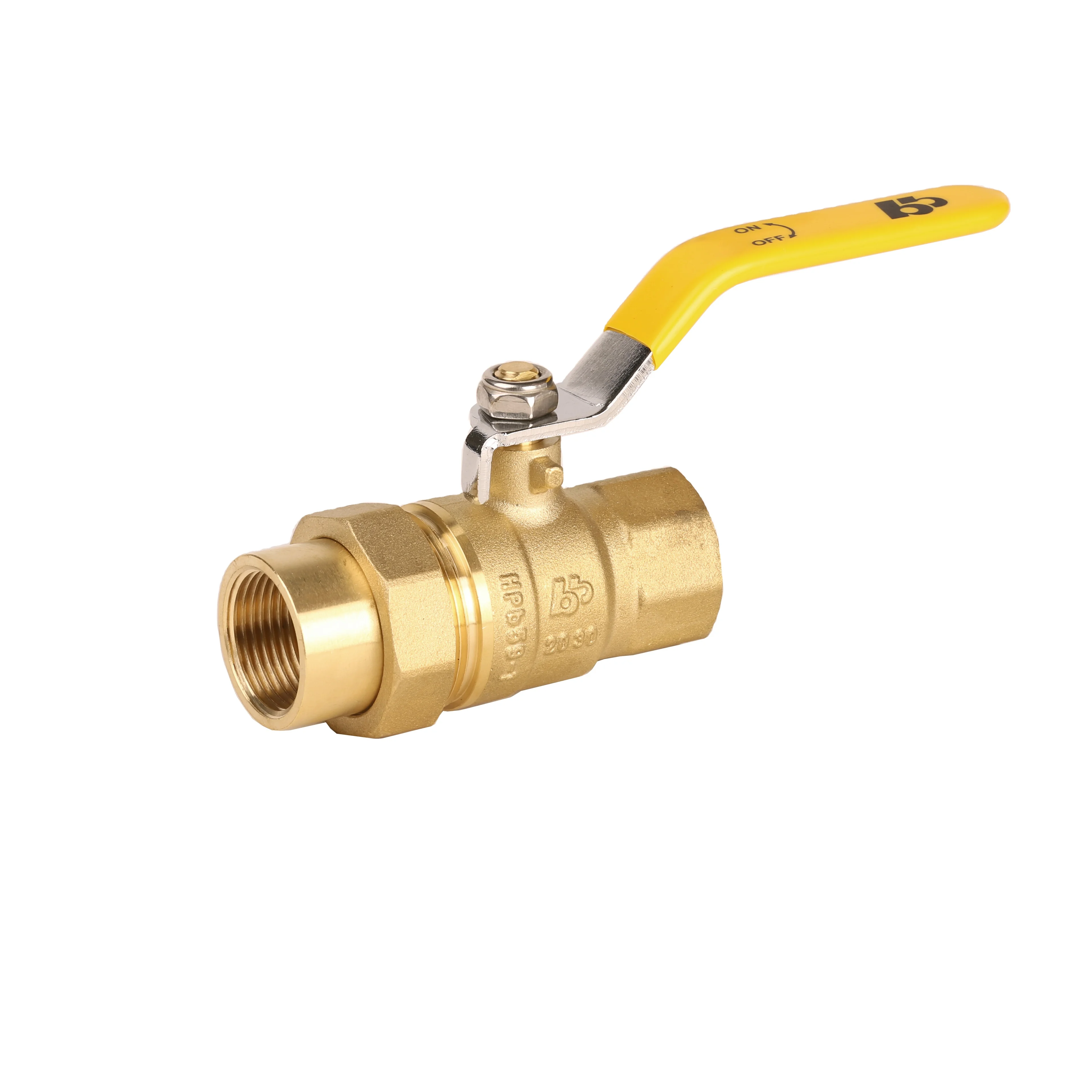 B&H Professional manufactured Good Quality DN19 Brass Gas Ball Valve high pressure gas valve