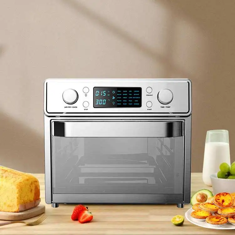 KUFU 2022 New Design Kitchen Appliances Electric Air Fryer Smart Stainless Steel Toaster Oven With Air Fryer OEM And ODM