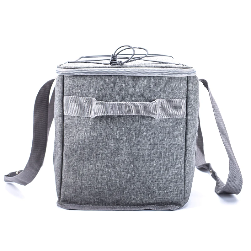 Hot Selling RPET Aluminum Foil Custom Tote Bag Thermal Insulated Cooler Beach Picnic Bag For Food Beer Wine