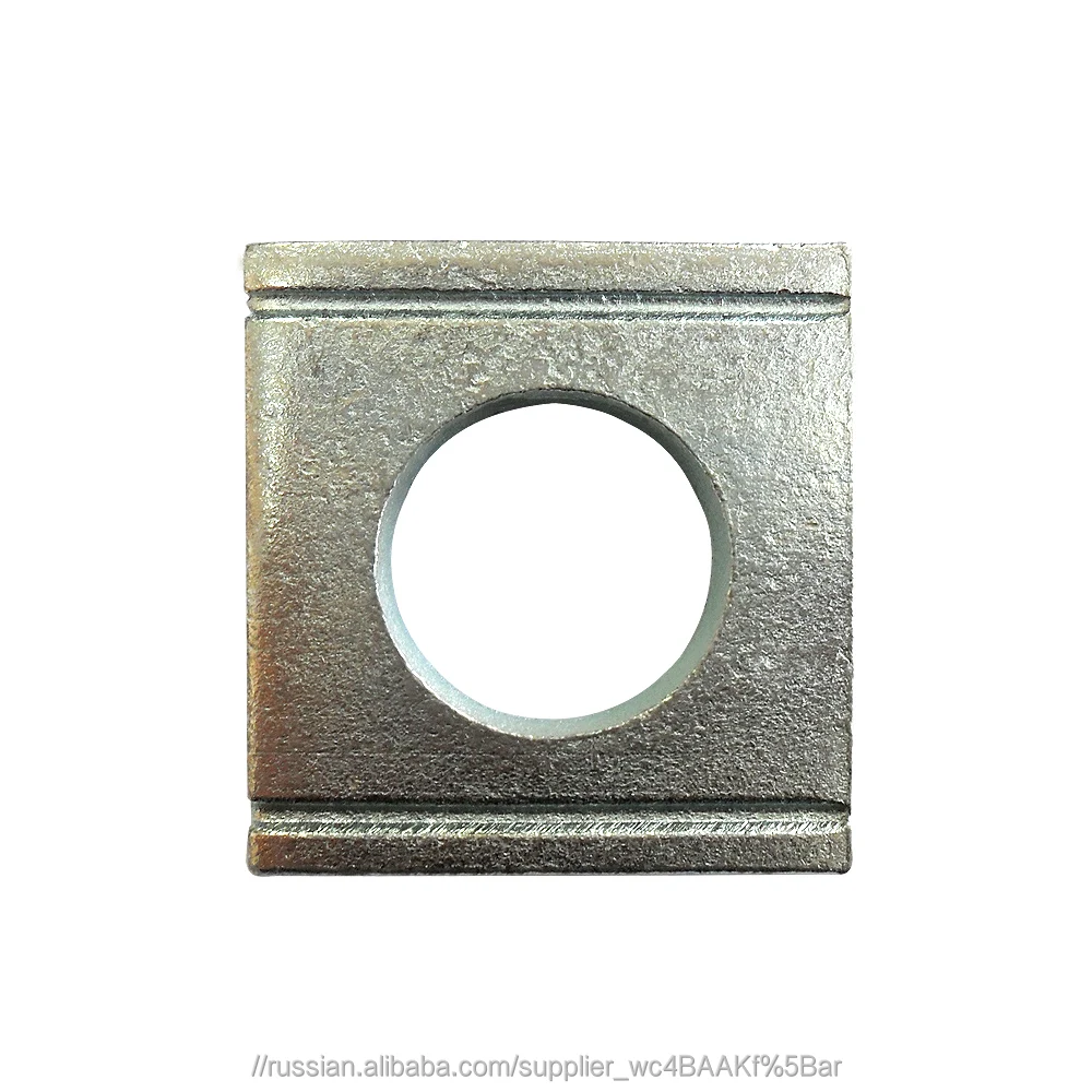 DIN434 углеродистая сталь квадратная шайбы конусом для u разделе M8-M27