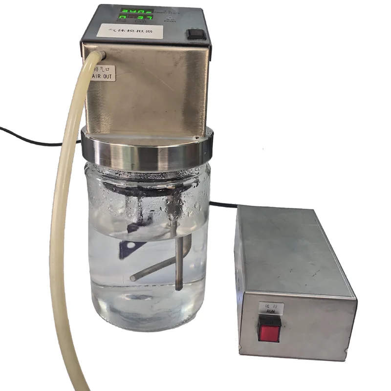 Simulate the gases produced in human, for alcohol , ketone, analyze  the content of Exhaled Gas Simulator SC-20-BM001-E