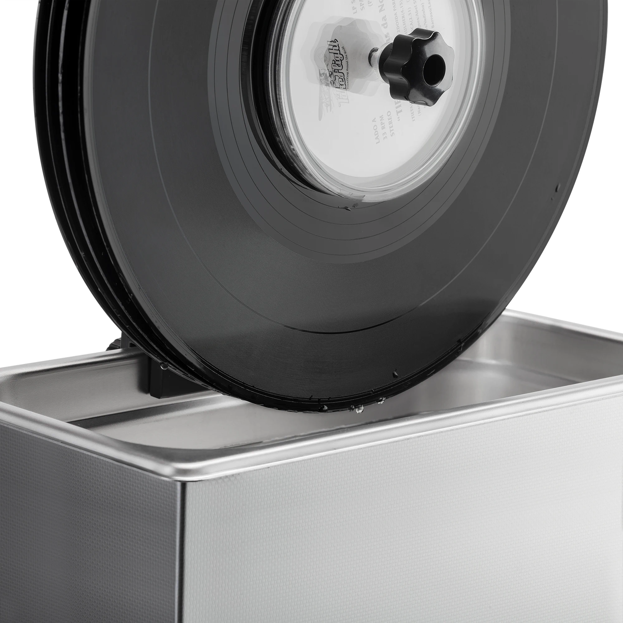 Ультразвуковой очиститель виниловых пластинок GT SONIC с регулируемой частотой lp держателем