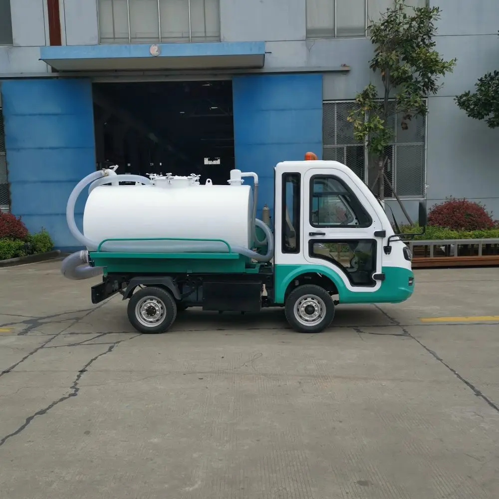 LB-4XW001 Lhd Rhd 2m3 Hydraulic Self-Dumping Sewage Suction Truck