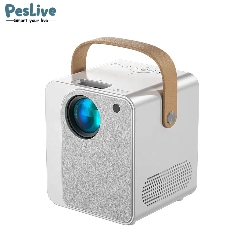 Беспроводной мобильный Смарт USB видео Peslive Wifi Micro Full HD 1080P светодиодный домашний кинотеатр Android Мини карманный портативный DLP-проектор 4K