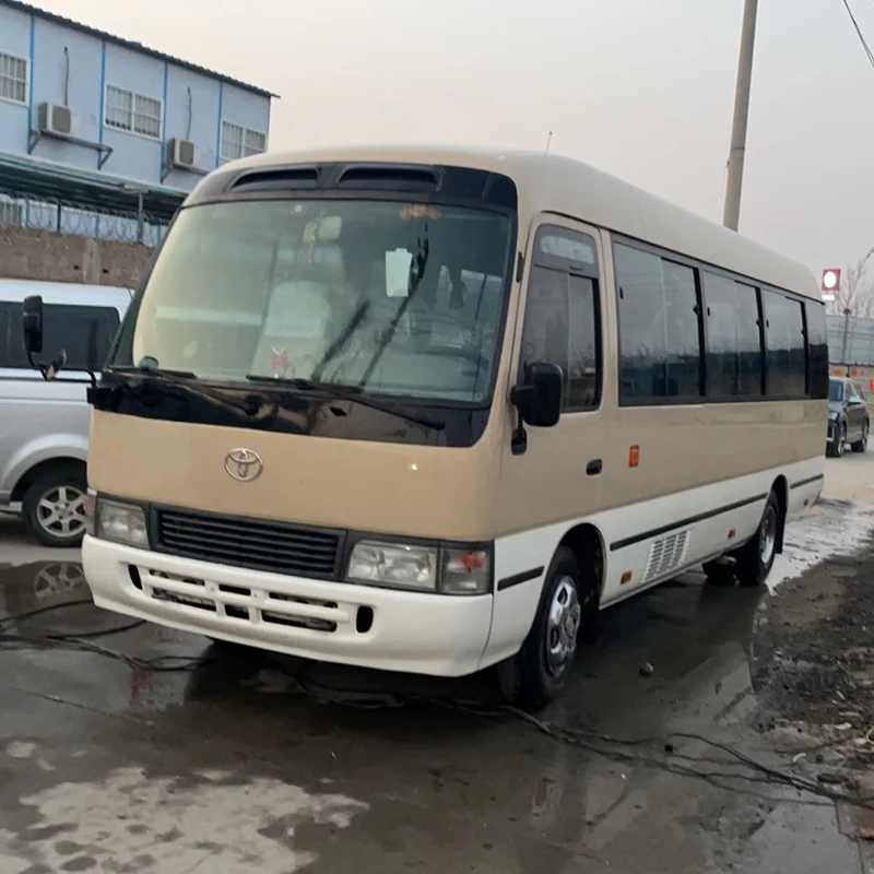 30 Seater Toyota Coaster Bus Diesel Engine Used Coaster Bus For Sale