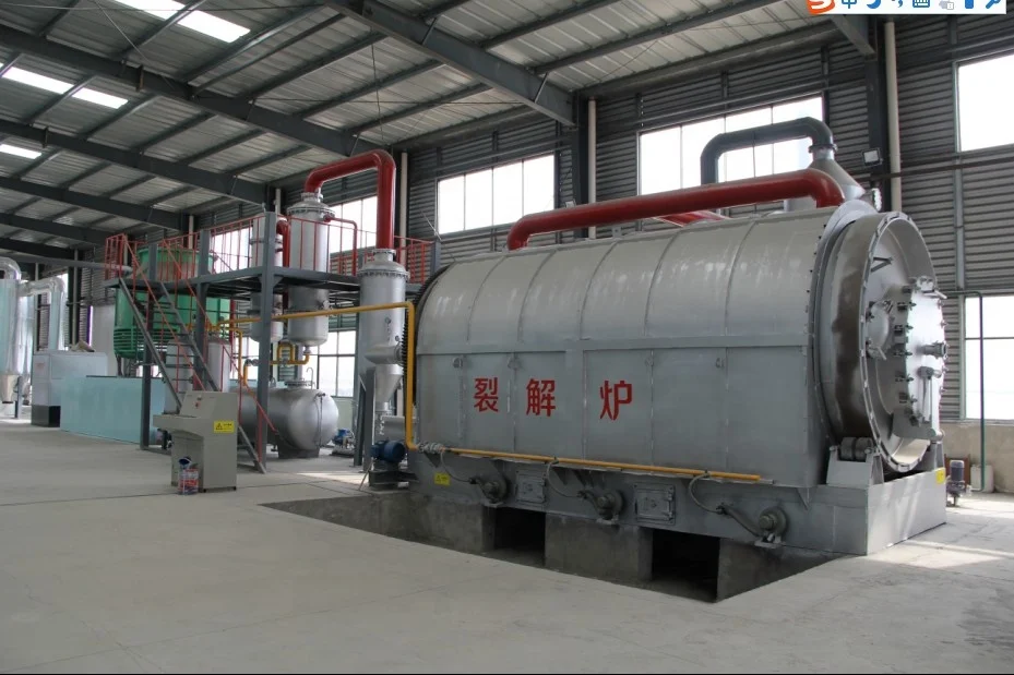 Top technology waste tyre recycling machine to oil