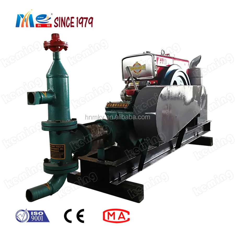 KBW piston mud pump electrical single cylinder pumping mud for drilling project