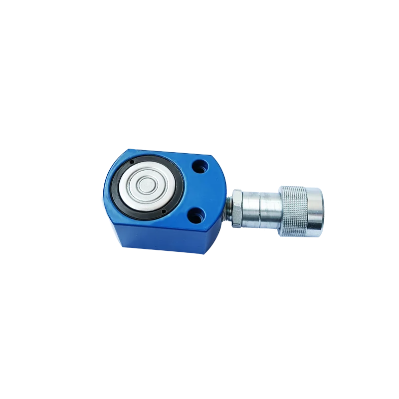 Deeleap  DY-RSM-100 ultra thin hydraulic cylinder jack mini thin hydraulic oil Cylinder for Hydraulic Pulling Jack