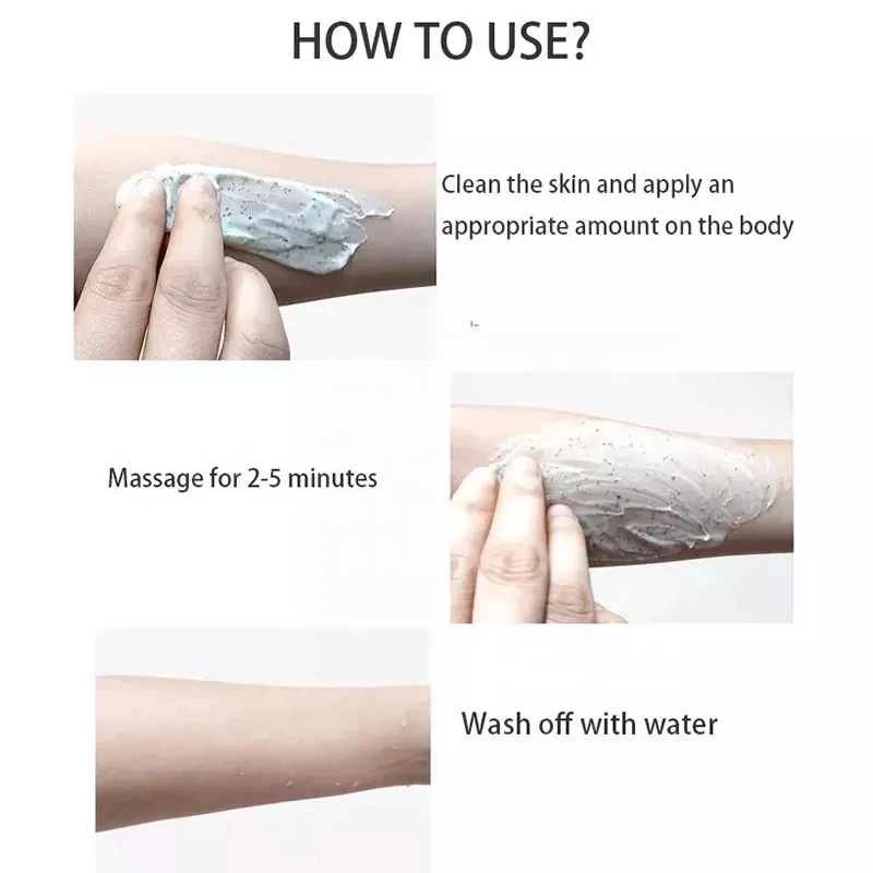 Support customization Private Label Body Cleansing Natural Moisturizing Body Care Whitening Body Scrub With Low MOQ