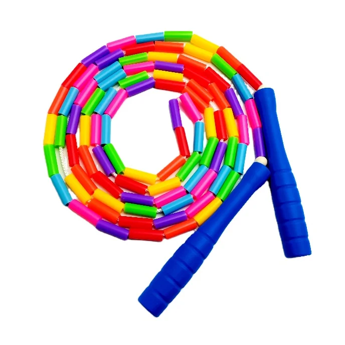 beaded jump rope mic release jump rope for Cardio Boxing Endurance Training Exercise