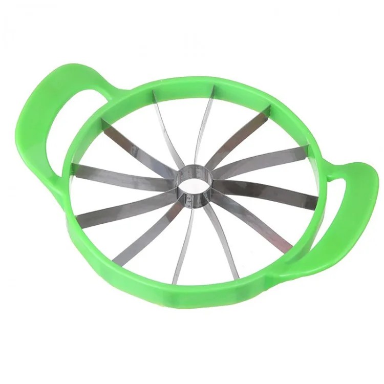 Kitchen Watermelon Slicer Creative Melon Cutter Knife 410 Stainless Steel Fruit Cutting Slicer Practical Tools