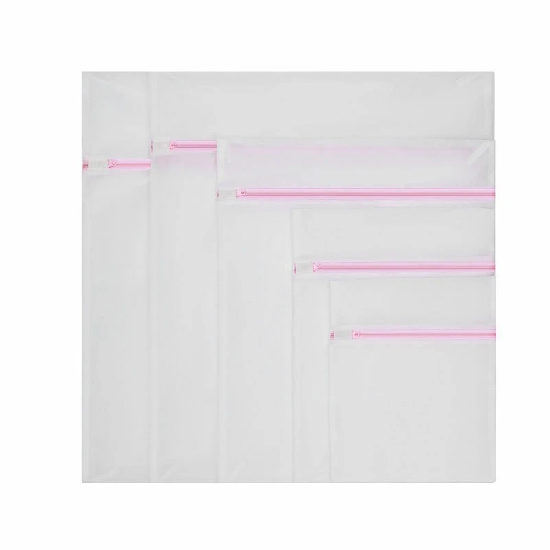 Good Quality Custom Zippered Laundry Mesh Washing bag Net Laundry Bag With Logo