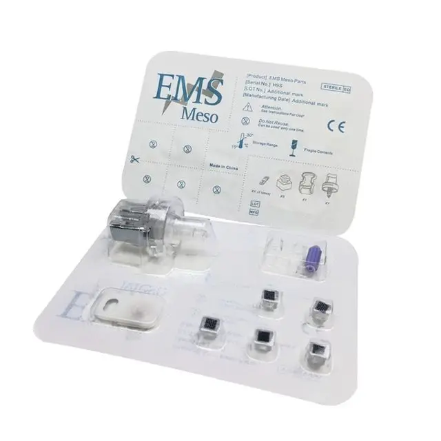 3in1 EMS Microneedle Needle Card meso therapy injection facial lift beauty RF mesotherapy gun Consumables