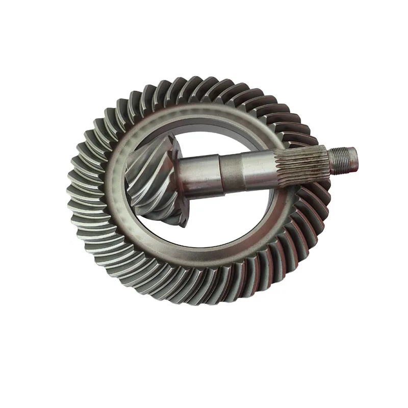 High precision stainless steel helical bevel gear
